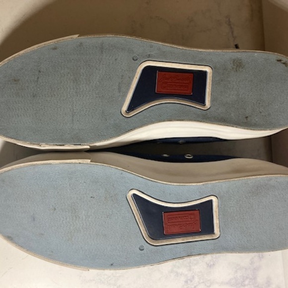 Jack Purcell Converse Men's 11.5 Blue Canvas - Picture 5 of 7